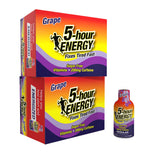 5-hour ENERGY Regular Strength Energy Shot | Grape Flavor | 1.93 oz. | 24 Count | Sugar-Free & Zero Calories | B-Vitamins & Amino Acids | 200mg Caffeinated Energy Shot | Dietary Supplement