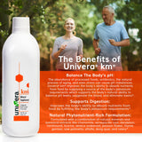 Univera KM Mineral Supplement | Original Karl Jurak Formula | Rich in Potassium & Vitamins | Stabilizes pH Balance | Supports Digestion + Nutrient Absorption | Natural Phytonutrients | 90 Day Supply