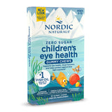 Nordic Naturals Children’s Eye Health Gummies, Strawberry Lemonade - 30 Gummies for Kids - 484 mg Total Omega-3s DHA, Lutein & Zeaxanthin - Brain Health, Antioxidant Support, Non-GMO - 30 Servings