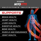 Myogenix Myovite Multivitamins for Athletes - High Performance Vitamins For Men and Women Athletes, Easy-to-Swallow Daily Vitamins (44 Packets/Box)