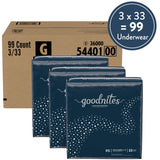 Goodnites Nighttime Bedwetting Underwear, Girls' XS (28-43 lb.), 99 Ct (3 Packs of 33)