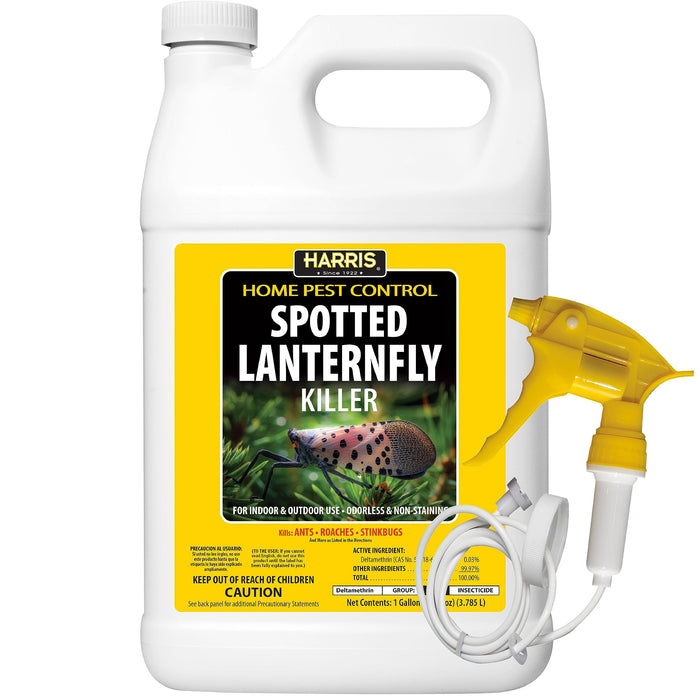 Harris Spotted Lantern Fly Killer, Odorless and Non Staining Ready to Use Spray, 128oz