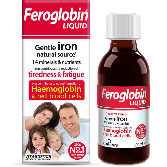 VITABIOTICS Organic Feroglobin Liquid 500ml