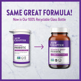 New Chapter Probiotics for Women - 30 ct (1 Month Supply), Women's Daily Probiotic with Prebiotics and Probiotics + 100% Vegan + Soy Free + Non-GMO
