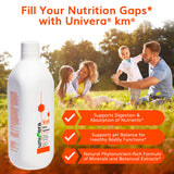 Univera KM Mineral Supplement | Original Karl Jurak Formula | Rich in Potassium & Vitamins | Stabilizes pH Balance | Supports Digestion + Nutrient Absorption | Natural Phytonutrients | 90 Day Supply