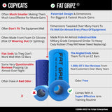 Fat Gripz Pro - The Simple Proven Way to Get Big Biceps & Forearms Fast - At Home Or In The Gym (Winner of 3 Men’s Health Magazine Awards) (2.25” Outer Diameter)