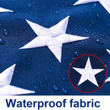 VIPPER American Flag 4x6 Outdoor - Heavy Duty Nylon US Flags with Embroidered Stars, Stitched Stripes and Brass Grommets