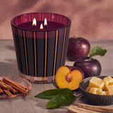 NEST Fragrances Autumn Plum Scented 3-Wick Candle, 21 Ounces