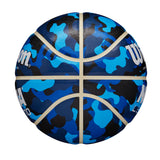 WILSON NCAA Legend Indoor/Outdoor Basketball - Blue Camo, Size 6-28.5"