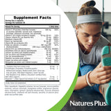 NaturesPlus Hema-Plex Iron - 60 Fast-Acting Capsules - 85 mg Elemental Iron + Vitamin C & Bioflavonoids for Healthy Red Blood Cells - Vegan, Gluten Free - 30 Servings