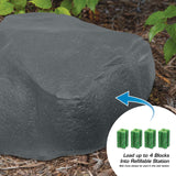 Tomcat Rockscape Bait Station: Rat and Mouse Killer, Discreetly Place Outdoors, Refillable, Kid and Dog Resistant