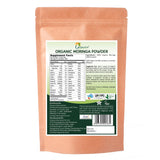 Grenera Organic Moringa Powder - 2.2 lbs (35.2 oz) | Moringa Oleifera Leaf Powder Lab Tested for Purity | Moringa Powder Organic Perfect for Smoothies, Drinks, Tea & Recipes | 100% Raw from India
