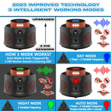 FINEFIX Mice Repellent Indoor 2024 UPGRADED Rodent Repellent Ultrasonic plug in Ultrasonic Mouse Repellent Ultrasonic plug in Bat Repellent Rat Repellent Ultrasonic Squirrel Repellent indoor Attic etc