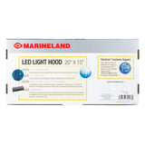 Marineland LED Light Hood For Aquariums, 20 Inches By 10 Inches, Natural Shimmering Light With Night Light Effect