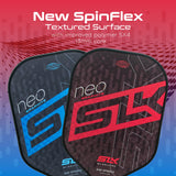 2024 SLK NEO 2.0 by Selkirk Pickleball Paddle Set | Pickleball Set of 2 Pickleball Paddles, 4 Pickleball Balls & Sling Bag | Graphite Face, SpinFlex Textured Surface | Built for Traction & Stability