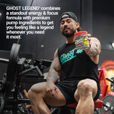 GHOST Legend V3 Pre-Workout Powder, Lemon Crush - 30 Servings – Pre-Workout for Men & Women with Caffeine, L-Citrulline, & Beta Alanine for Energy & Focus - Free of Soy, Sugar & Gluten, Vegan