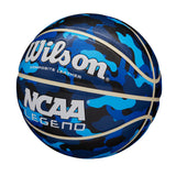 WILSON NCAA Legend Indoor/Outdoor Basketball - Blue Camo, Size 6-28.5"