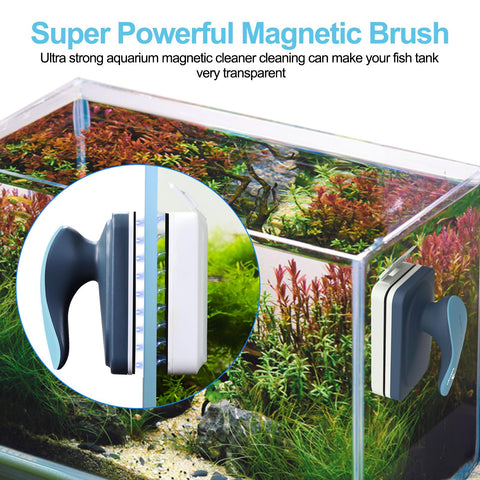 fishkeeper Aquarium Magnetic Glass Cleaner, Fish Tank Algae Magnet Cle ...