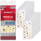 Catchmaster Cricket XL Giant Glue Boards 48Pk, Cricket Traps Indoor with Adhesive Attractant Design, Bug Catcher Traps for Inside Your Home, Insect Killer for House & Garage, Pet Safe Pest Control