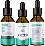 2 Pack - Cortexi Ear Drops - Cortexi Hearing Support Drops, Cortexi Ear Drops - Official Formula, Cortexi Drops, Cortexi Reviews - for Ear Health, Hearing Support, Healthy Eardrum, for 60 Days
