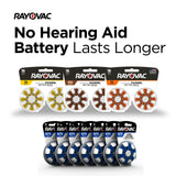 Rayovac Hearing Aid Batteries Size 13 for Advanced Hearing Aid Devices,56 Count (Pack of 2)