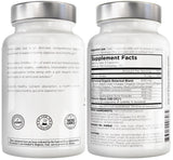 Amen Leaky Gut Supplements - Advanced Formula with Bioavailable L Glutamine, Zinc, Turmeric, Licorice Root - Bowel and Stomach Probiotics & Fermented Prebiotics - Non-GMO - 90 Capsules - (2 Pack)