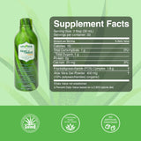 Univera Aloe Vera Juice, Organic Aloe Vera, Digestive Enzymes for Gut Health, Immune Support, Prebiotic Supplement, Reduces Inflammation, Mango Flavor, 30 Day Supply (33 fl oz)