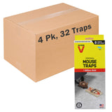 Victor M158-4 Metal Pedal Mouse Trap, 32 Traps