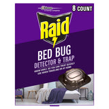 Raid Bed Bug Detector & Trap, 8 ct