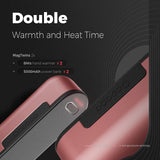 OCOOPA Hand Warmers Rechargeable 2 Pack, Magnetic Electric Handwarmer, 16 Hrs Warmth 4 Levels Heat Up to 145℉, USB-C Portable Charger 10000mAh, Raynauds, Golf, Tech Gifts for Men, Union UT2s(MagTwins)