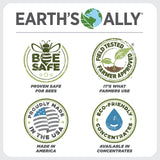 Earth's Ally 3-in-1 Plant Spray | Insecticide, Fungicide & Spider Mite Control, Use on Indoor Houseplants and Outdoor Plants, Gardens & Trees - Insect & Pest Repellent & Antifungal Treatment, 1gal
