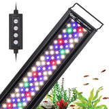 hygger 26W 24/7 Lighting Aquarium LED Light, Sunrise-Daylight-Moonlight Mode and DIY Mode, Adjustable Timer Adjustable Brightness Fish Tank Light with Extendable Bracket 7 Colors for Planted Tank