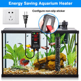 SZELAM Aquarium Heaters 100W Submersible Fish Tank Heater, Anti-Dry Burning and Anti-Overheating, Explosion-Proof Fast Heating Fish Heater for Freshwater and Saltwater Aquarium Tank Heater