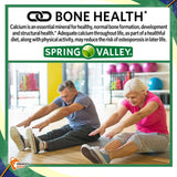 Spring Valley Calcium 600 mg, Dietary Supplement, Bone Health Calcium + Includes Venancio’sFridge Sticker (100)