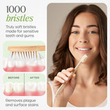 VIVAGO Biodegradable Bamboo Toothbrushes Bulk Soft Bristles (50 Pack) - Eco-Friendly, Compostable Natural Wooden Bulk Toothbrush