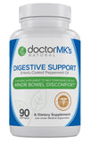 IBS Relief Supplement by Doctor MK's®, 90 Capsules of Enteric Coated Peppermint Oil, Irritable Bowel Syndrome, Digestive Support Formula