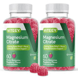 Magnesium Citrate Gummies Supports Calm Mood, Muscle Relaxer, Optimal Relaxation, Chewable Gummy Supplement, for Adults Teens Men and Woman