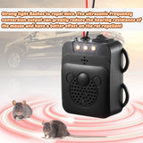 4 Pack Under Hood Animal Repeller Ultrasonic Mouse Repeller Rat Repellent Small Ultrasonic Mice Deterrent for 12V Car Pest Repeller Vehicle Automobile Get Rid of Animal in Car Engine with Strobe Light