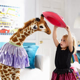 Melissa & Doug Giant Giraffe - Lifelike Stuffed Animal (over 4 feet tall)