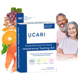 UCARI Food & Environmental Intolerance Test: 1500+ Items Tested | Ingredient Sensitivities, Nutritional Imbalances, Gluten & Dairy | Test for Adults & Kids | Noninvasive Home Test | 48hr Results
