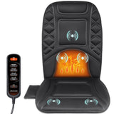 Back Massager with Heat, Vibration Chair Massage Pad, Heated Chair Pad, Chair Warmer,Gifts for Elderly, Mom, Dad