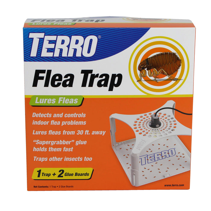 TERRO T230 Indoor Electric Flea Light Refillable Flea Trap and Killer