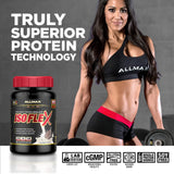 ALLMAX ISOFLEX Whey Protein Isolate, Vanilla - 5 lb - 27 Grams of Protein Per Scoop - Zero Fat & Sugar - 99% Lactose Free - Gluten Free & Soy Free - Approx. 75 Servings