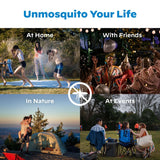 Thermacell E55 E-Series Rechargeable Mosquito Repeller with 20' Mosquito Protection Zone; Blue; Includes 12-Hr Repellent Refill; Bug Spray Alternative; Scent Free; No Candle or Flame