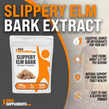 BULKSUPPLEMENTS.COM Slippery Elm Bark Extract Powder - Ulmus Rubra, Slippery Elm Supplement, Slippery Elm Powder - for Urinary Tract Health, Gluten Free, 750mg per Serving, 1kg (2.2 lbs)
