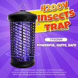 Electric Bug Zapper, Mosquito Zapper Indoor/Outdoor, 𝟦𝟮𝟬𝟬𝗩 𝟭𝟴𝐖 Waterproof Fly Zapper Mosquito Trap for Home, Patio, Backyard