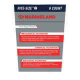 Marineland Rite-Size Cartridge C, 6-Pack