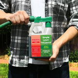 Extreme Grass Growth Lawn Booster- Liquid Spray Concentrated Starter Fertilizer with Humic Acid- Any Grass Type- Simple Lawn Solutions (32 oz. w/Sprayer)