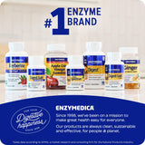Enzymedica Digest Basic, Digestive Enzymes for Sensitive Stomachs, Offers Fast-Acting Gas & Bloating Relief, 180 Count
