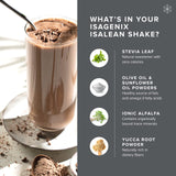 Isagenix IsaLean Shake - Nutrient-Dense Protein Powder for Ready-to-Drink Shake - Creamy Dutch Chocolate, 14 Packets